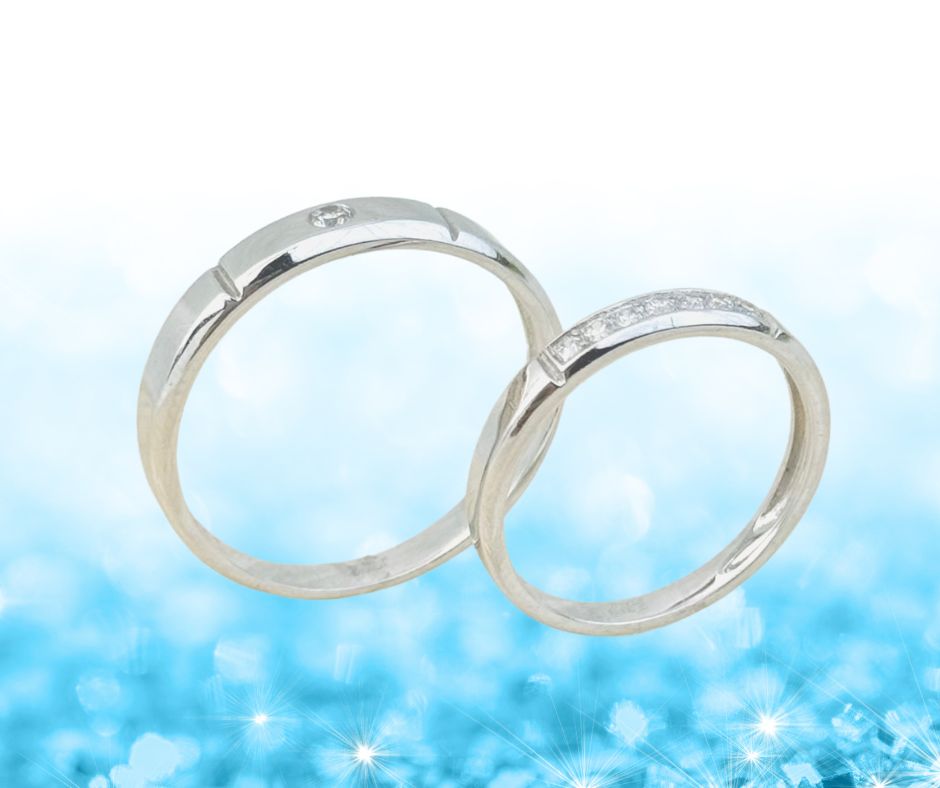 nhẫn cặp vàng 750 4g7