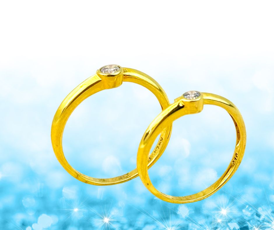 nhẫn cặp vàng 610 9p3